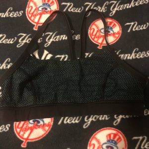 Lululemon green print sport bra size small